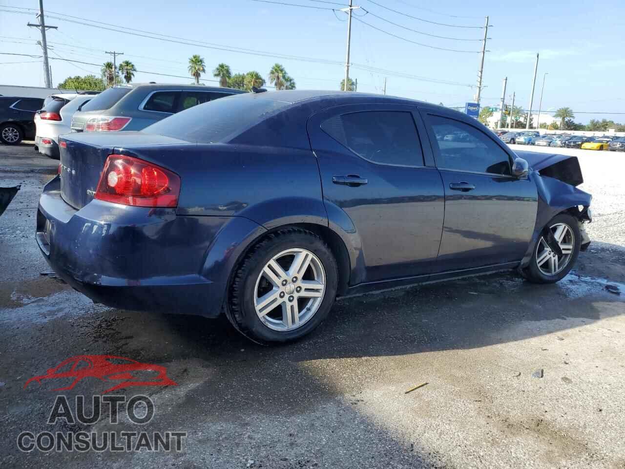 DODGE AVENGER 2013 - 1C3CDZCB9DN662059