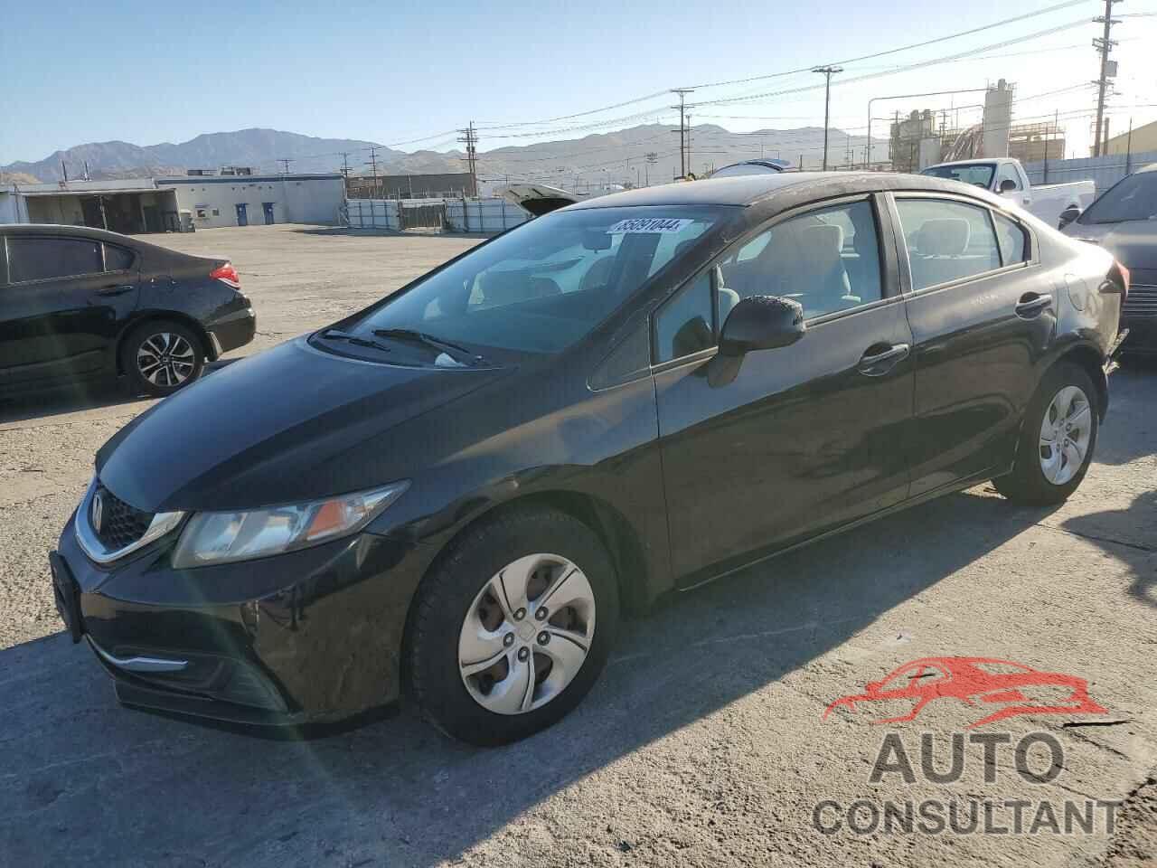 HONDA CIVIC 2013 - 19XFB2F55DE276559