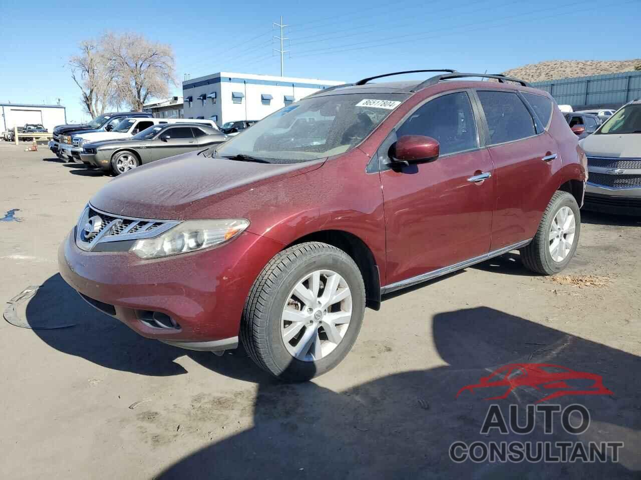 NISSAN MURANO 2012 - JN8AZ1MW9CW215347
