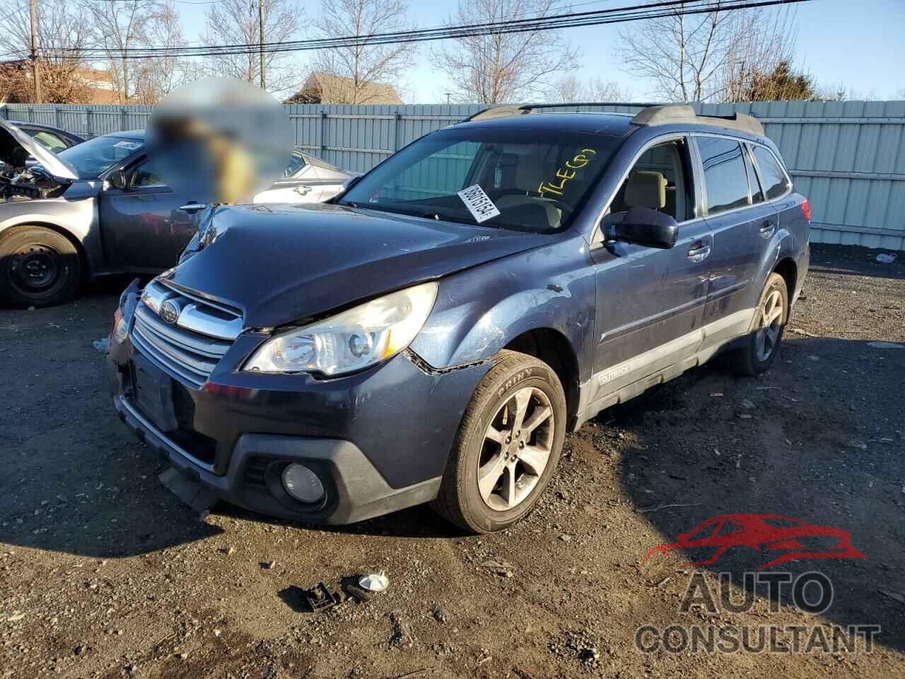 SUBARU OUTBACK 2014 - 4S4BRBCC9E3215801
