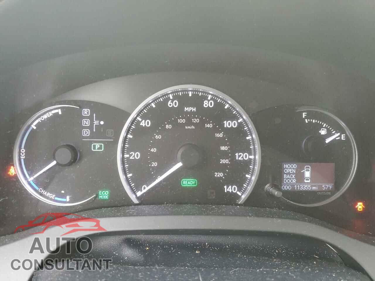 LEXUS CT 200 2011 - JTHKD5BH4B2011201
