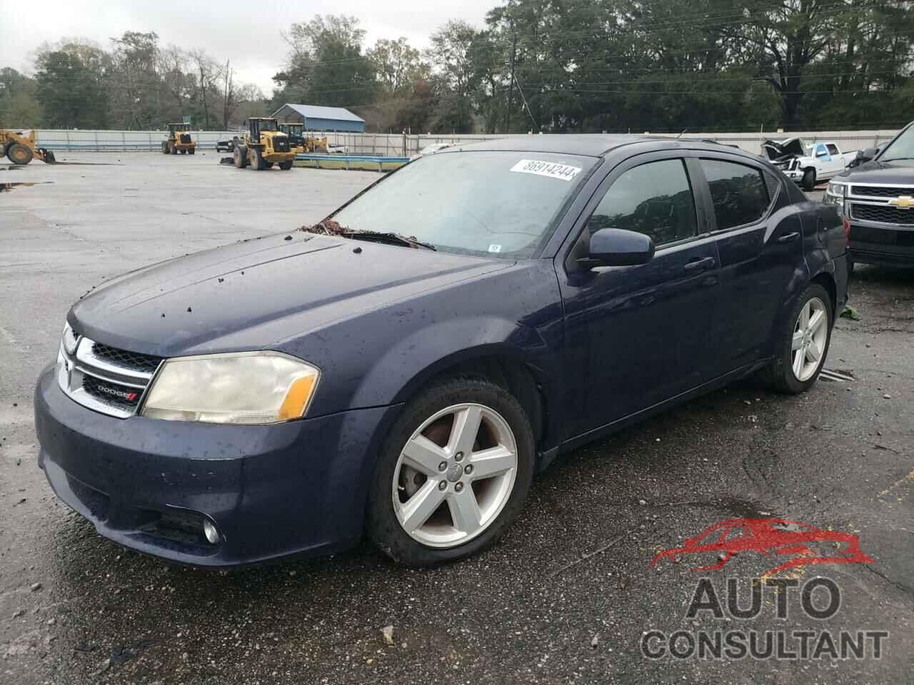 DODGE AVENGER 2013 - 1C3CDZCB6DN707362