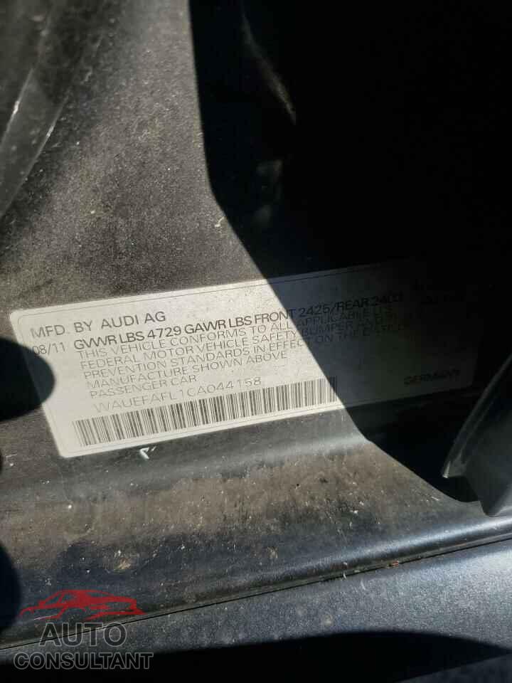 AUDI A4 2012 - WAUEFAFL1CA044158