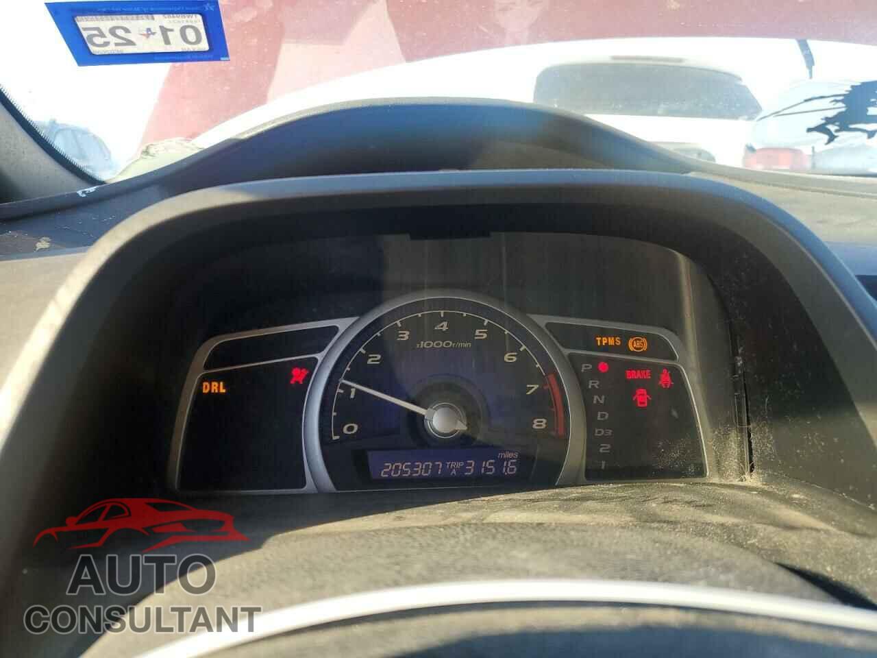 HONDA CIVIC 2009 - 19XFA16619E026880
