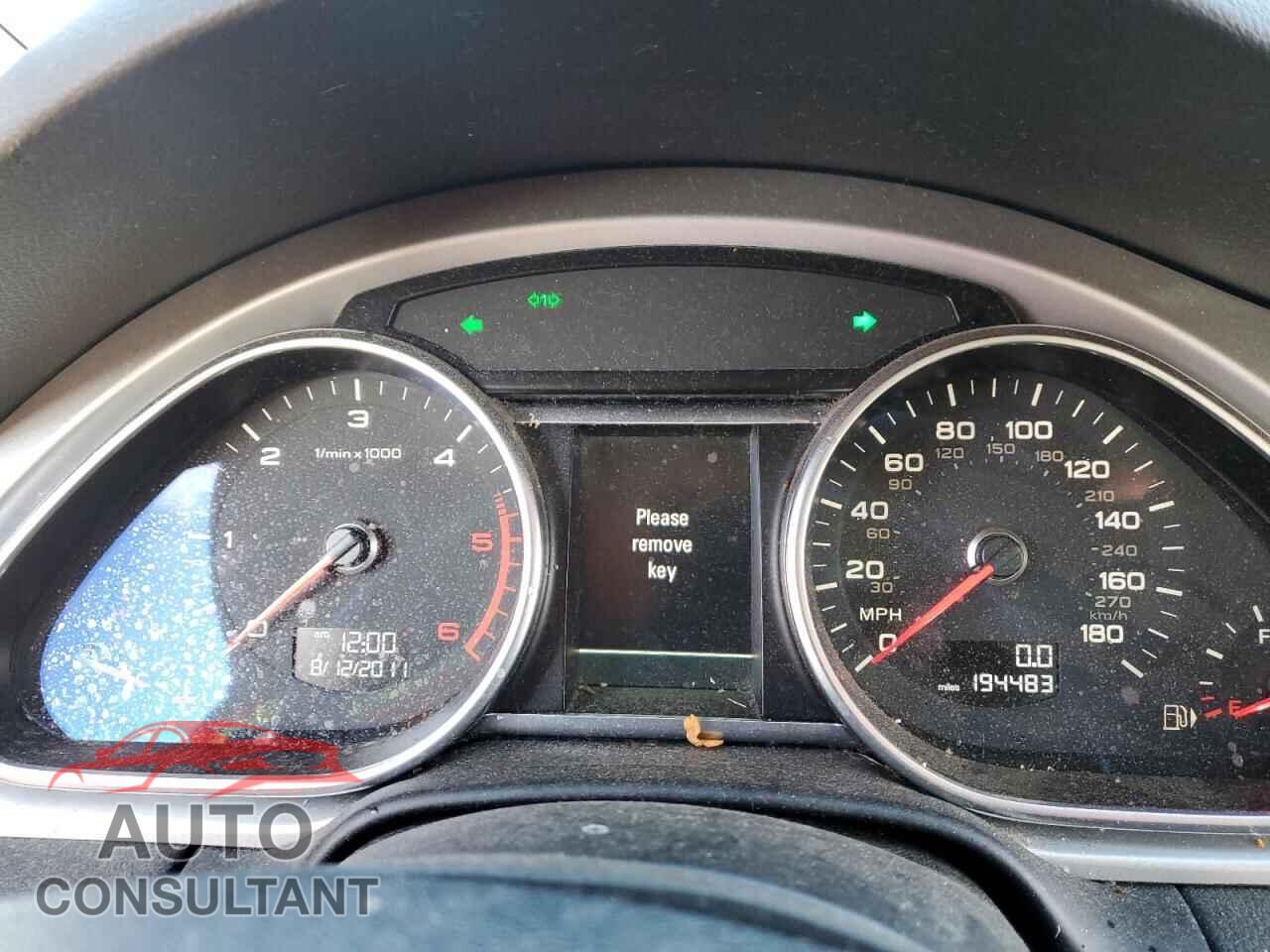 AUDI Q7 2012 - WA1LMAFE2CD007744