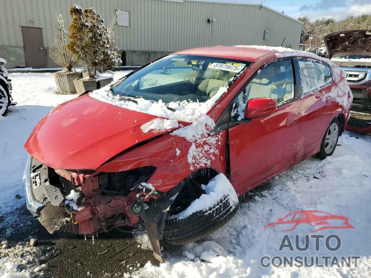 HONDA INSIGHT 2012 - JHMZE2H32CS006201