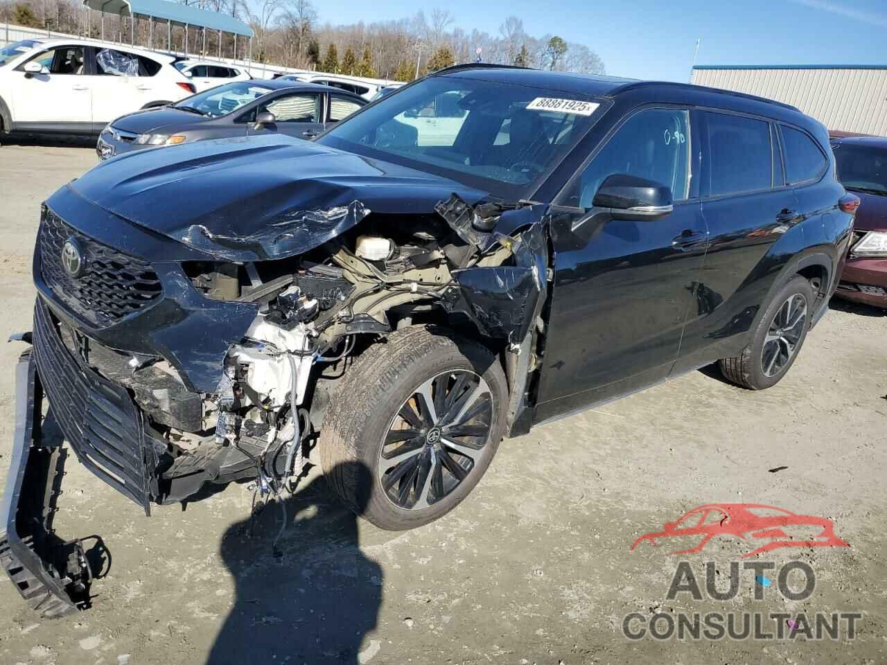 TOYOTA HIGHLANDER 2021 - 5TDLZRAH2MS034228