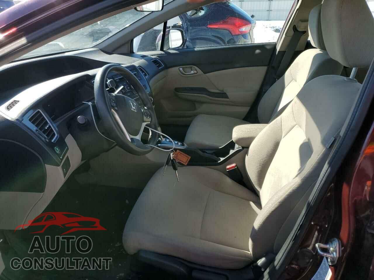 HONDA CIVIC 2013 - 19XFB2F50DE080741
