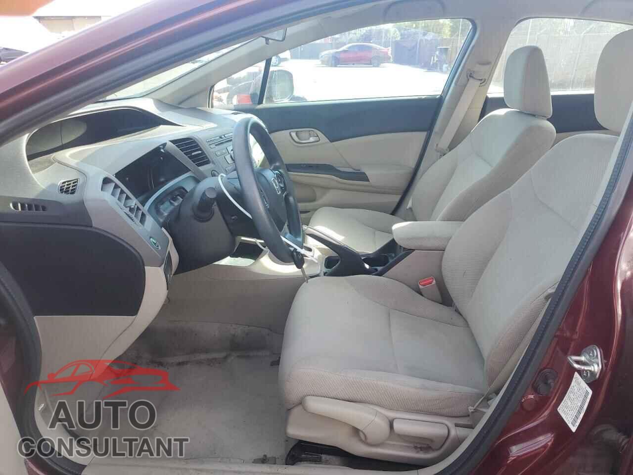 HONDA CIVIC 2012 - 2HGFB2F53CH591090