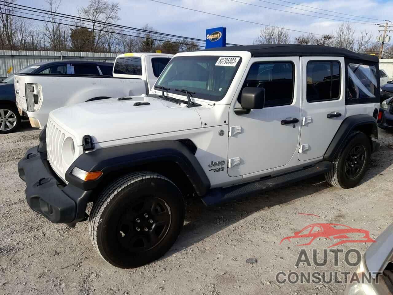 JEEP WRANGLER 2019 - 1C4HJXDG1KW648298