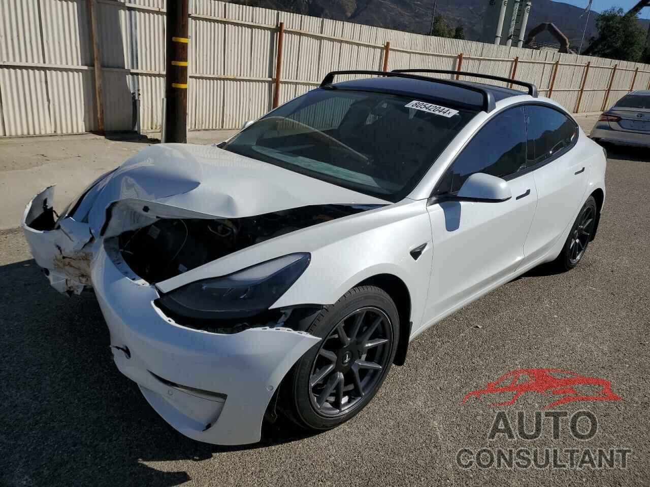 TESLA MODEL 3 2022 - 5YJ3E1EB0NF195475