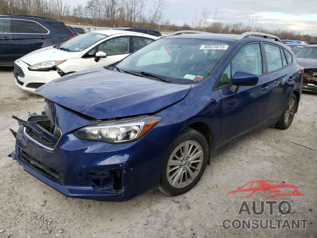 SUBARU IMPREZA 2018 - 4S3GTAB6XJ3735971