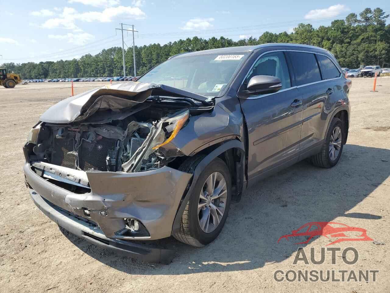 TOYOTA HIGHLANDER 2015 - 5TDKKRFH5FS058972