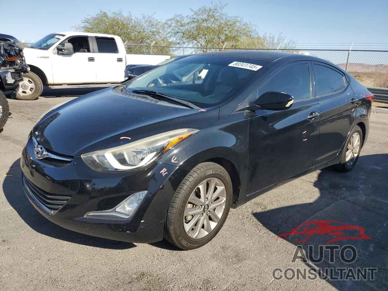 HYUNDAI ELANTRA 2014 - 5NPDH4AEXEH490890