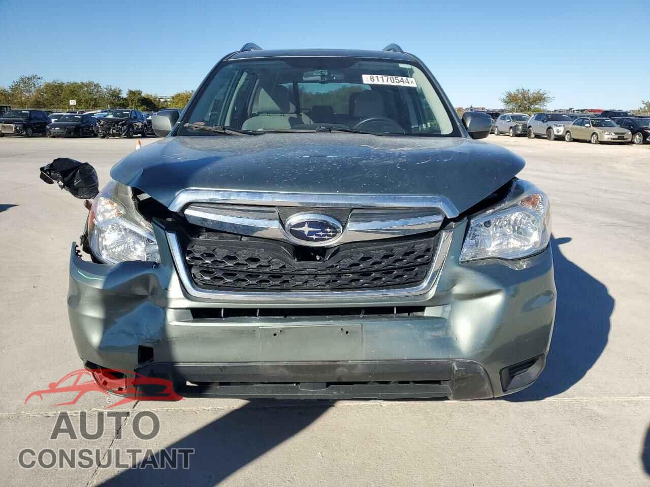 SUBARU FORESTER 2016 - JF2SJADC7GH470121