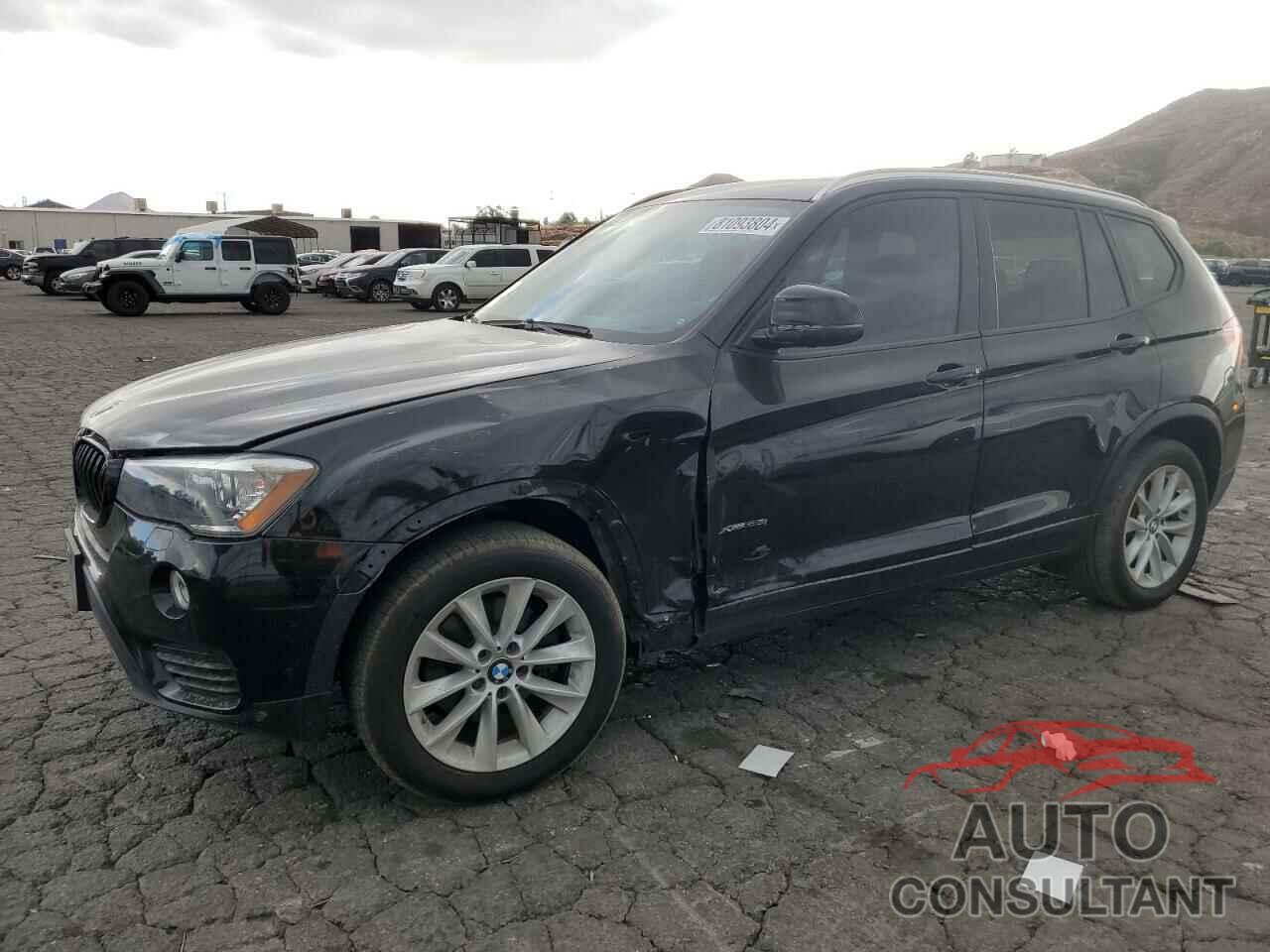 BMW X3 2016 - 5UXWX9C51G0D93701