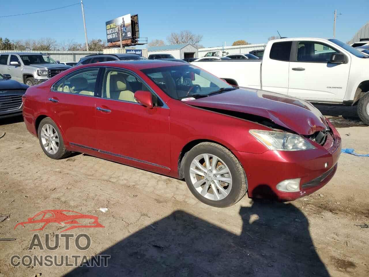 LEXUS ES350 2012 - JTHBK1EG2C2496747
