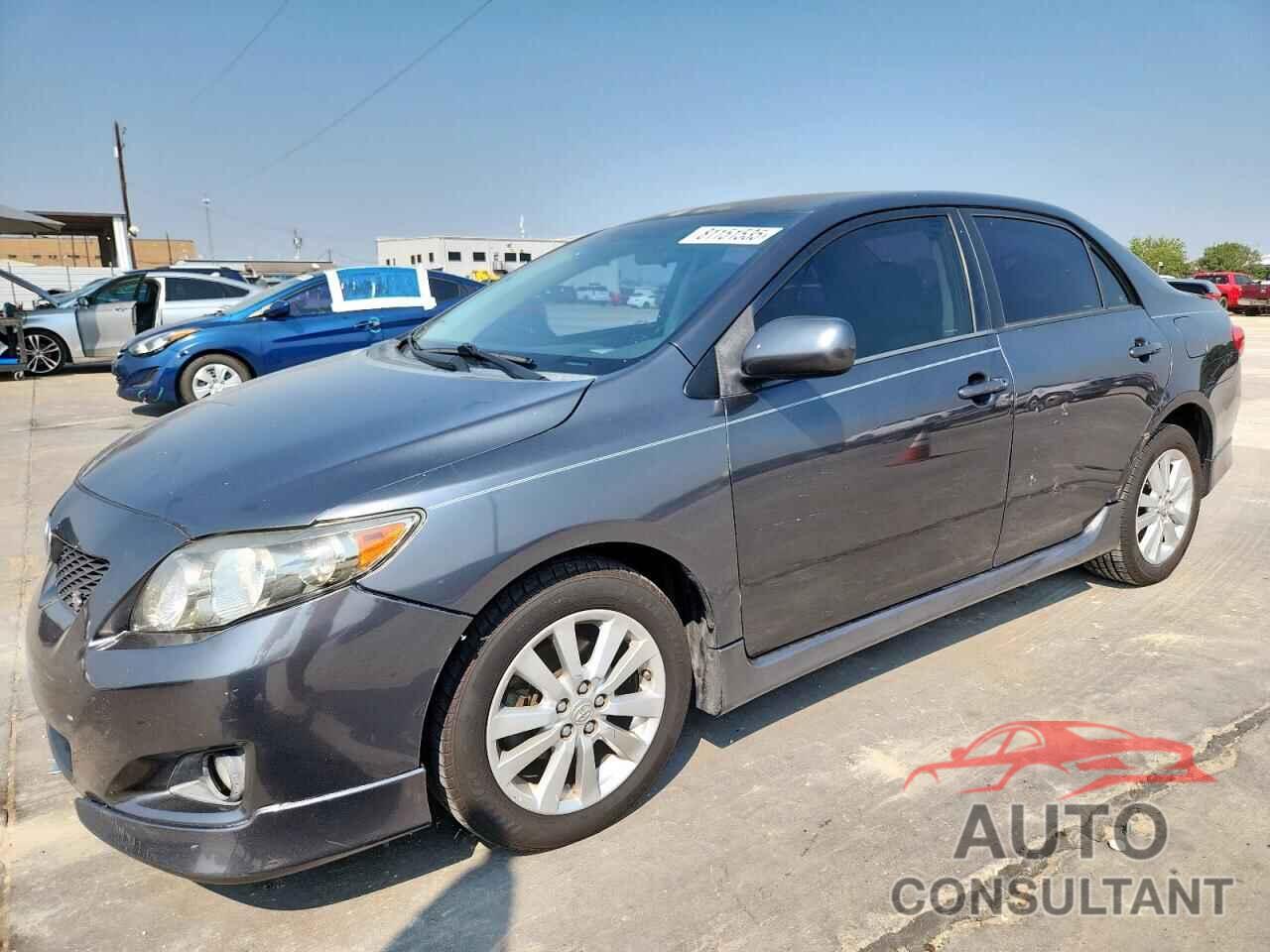 TOYOTA COROLLA 2009 - 2T1BU40E19C120182