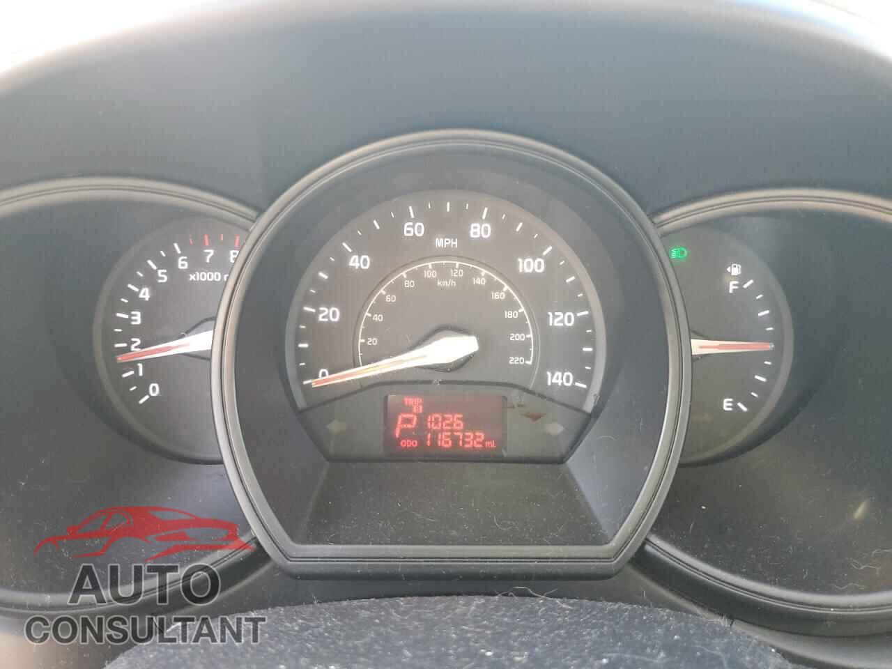 KIA RIO 2013 - KNADM5A37D6128392