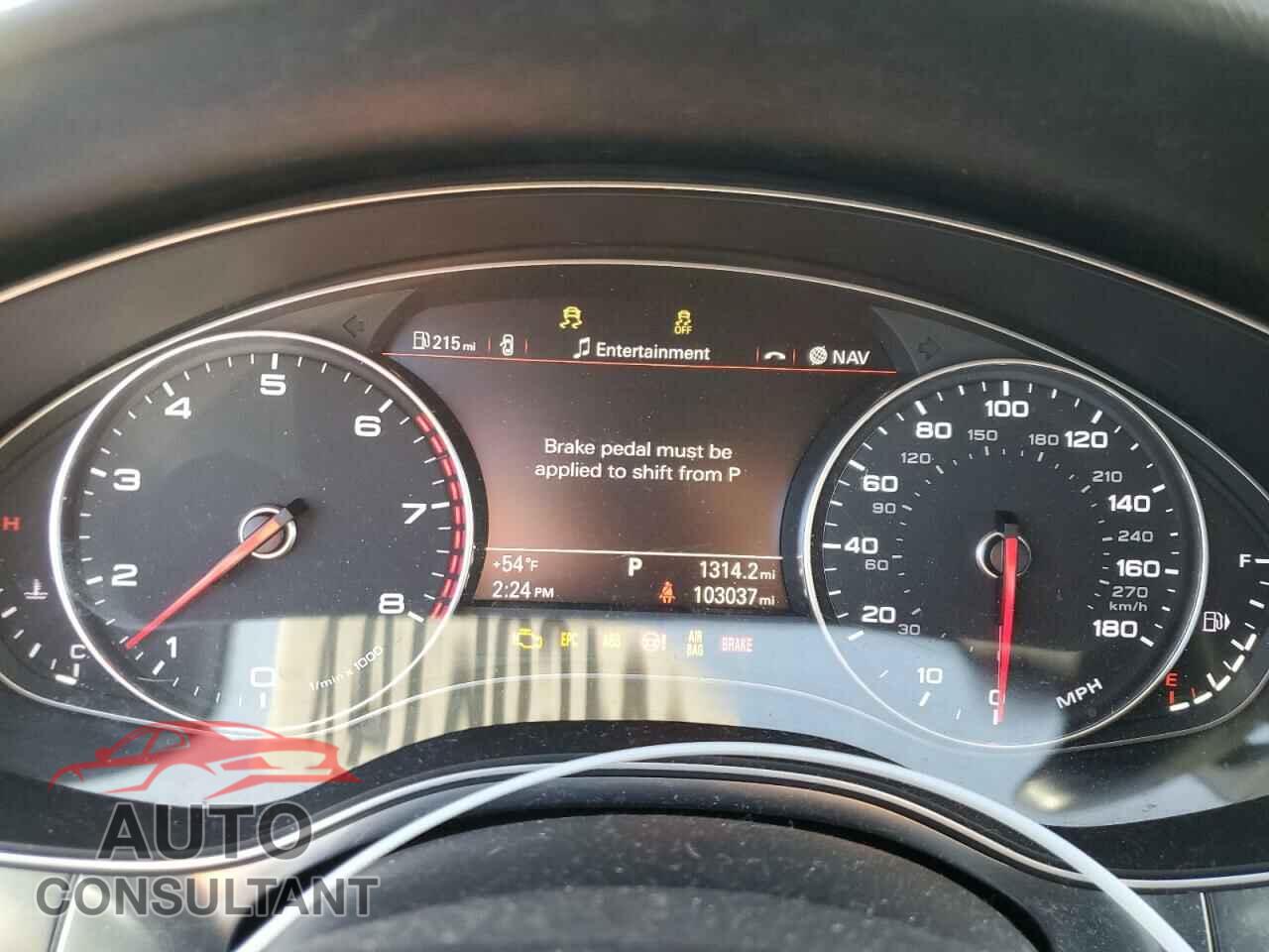 AUDI A6 2013 - WAUGFAFC7DN010809