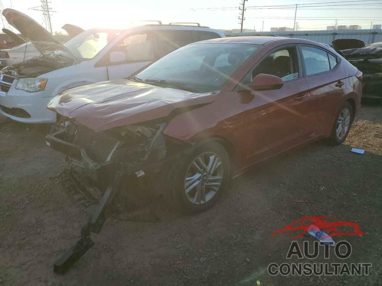HYUNDAI ELANTRA 2019 - 5NPD84LF7KH418403