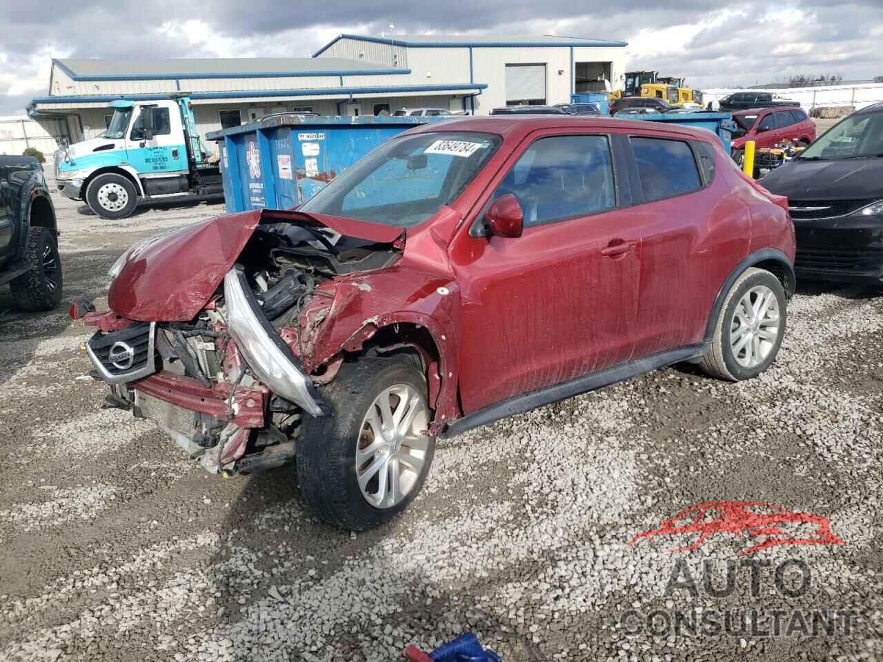 NISSAN JUKE 2013 - JN8AF5MV0DT212816