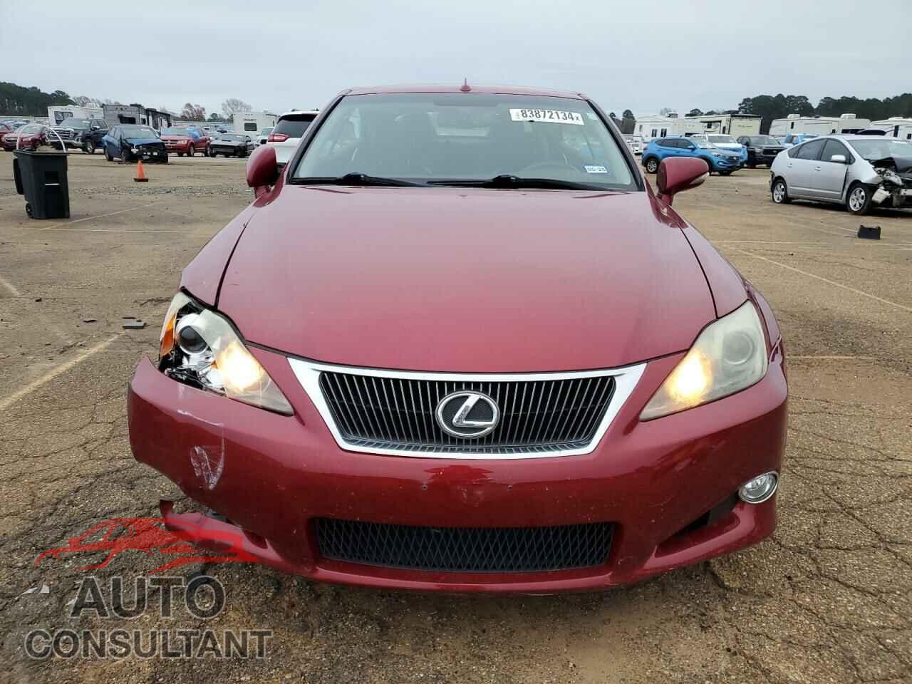 LEXUS IS 2010 - JTHFF2C27A2514188