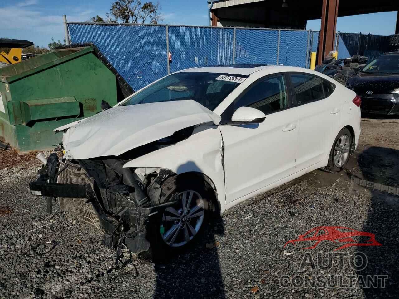 HYUNDAI ELANTRA 2017 - 5NPD84LF5HH183508