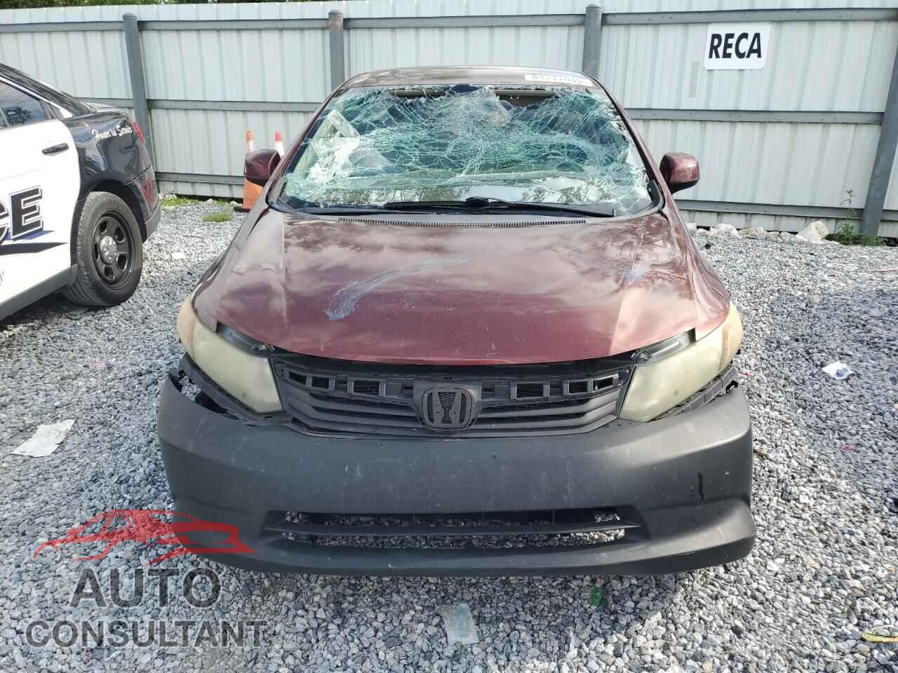 HONDA CIVIC 2012 - 19XFB2F52CE061705
