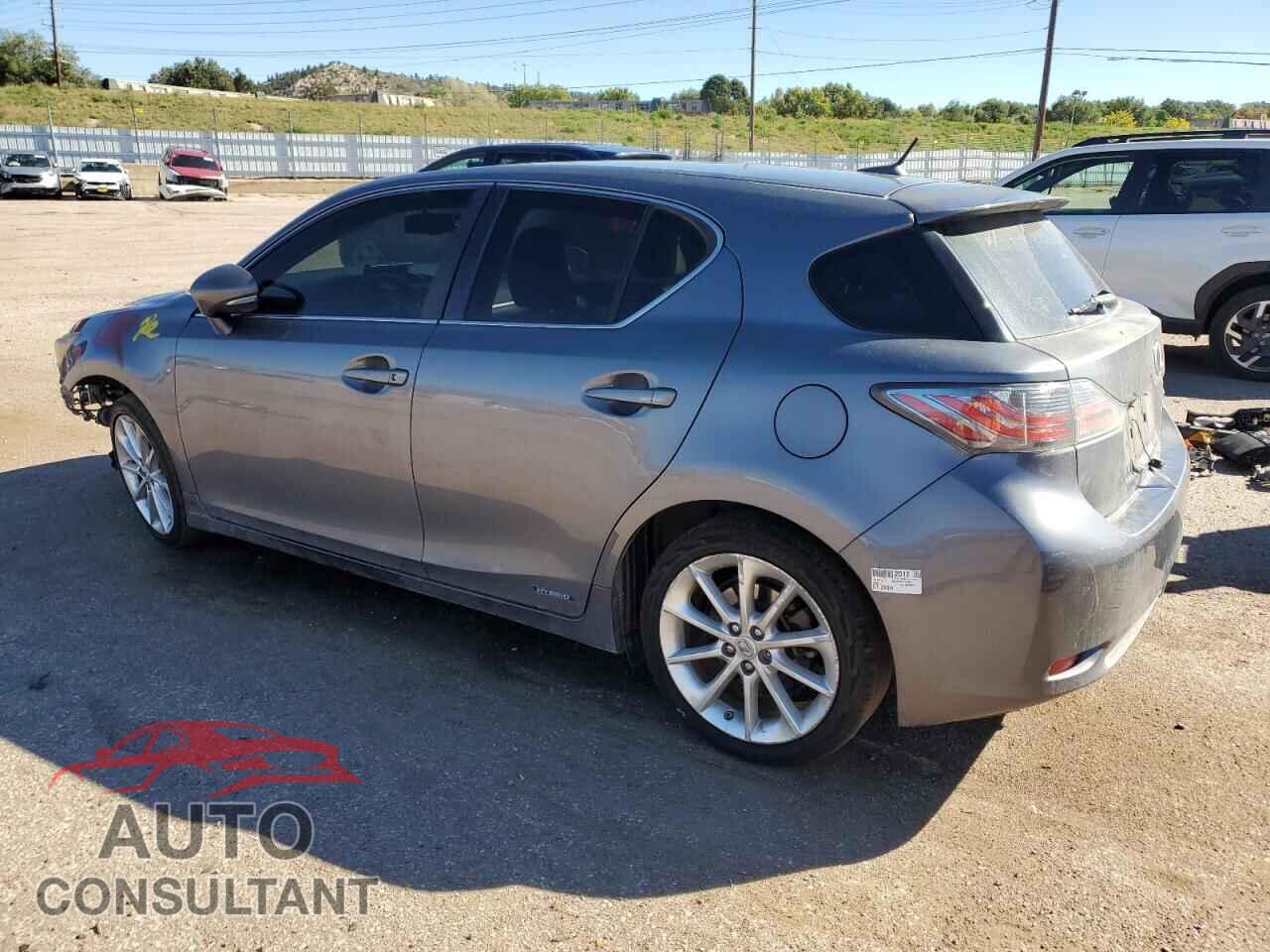 LEXUS CT 200 2012 - JTHKD5BH7C2092096
