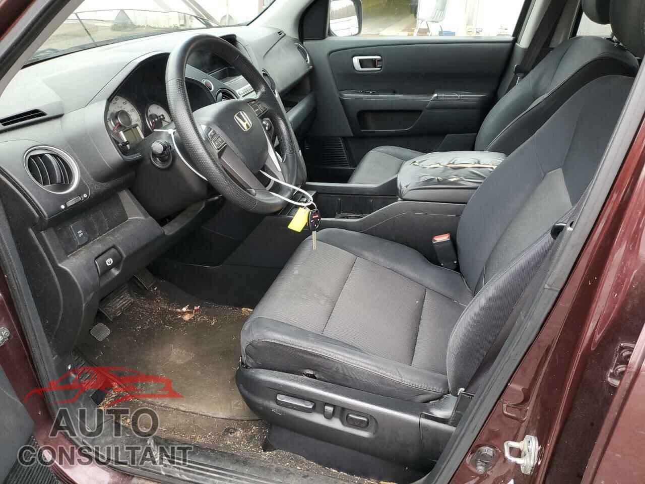 HONDA PILOT 2009 - 5FNYF484398049336