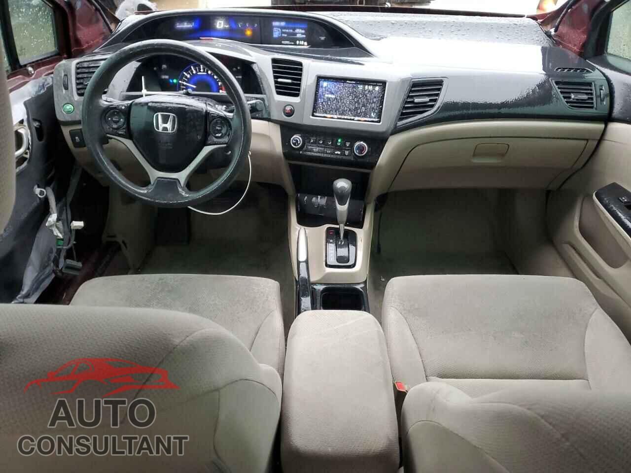 HONDA CIVIC 2012 - 19XFB2F52CE074504