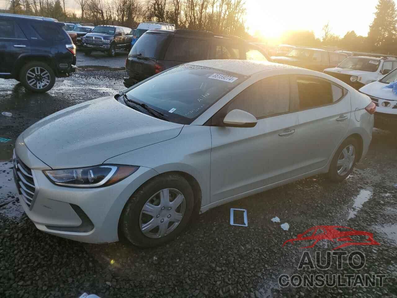 HYUNDAI ELANTRA 2017 - KMHD74LF1HU085287