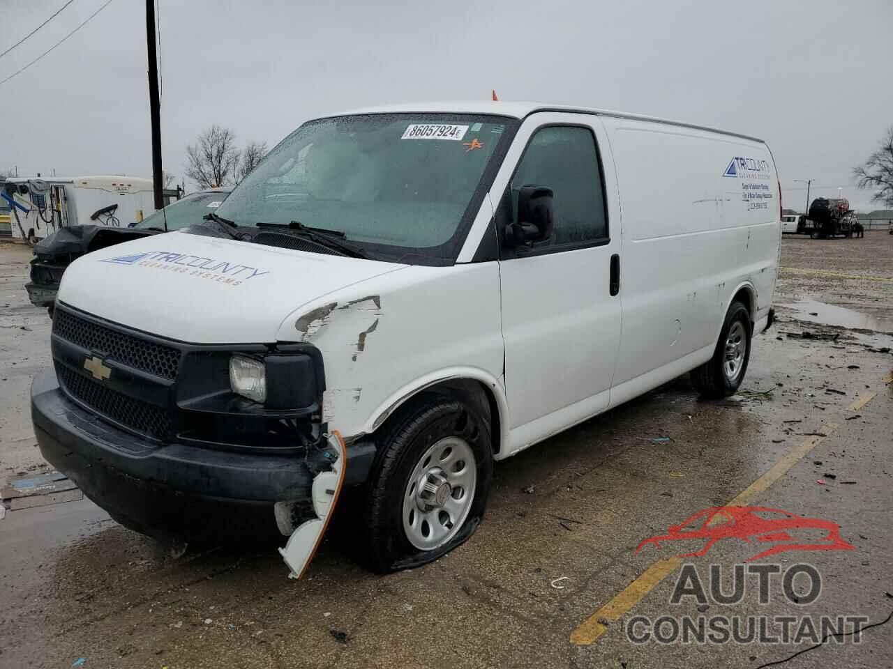 CHEVROLET EXPRESS 2012 - 1GCSGAFX1C1104705