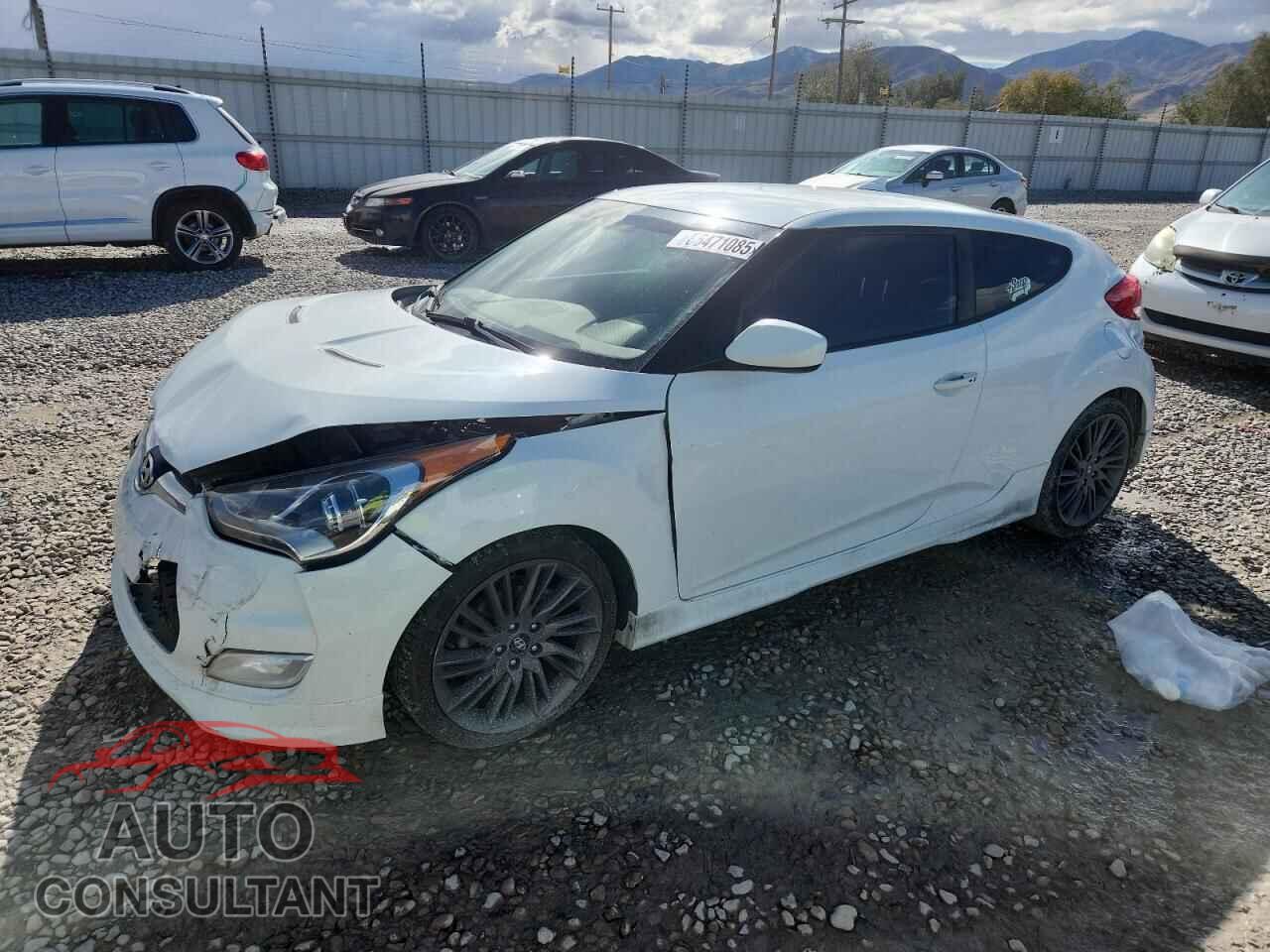 HYUNDAI VELOSTER 2013 - KMHTC6AD1DU131375