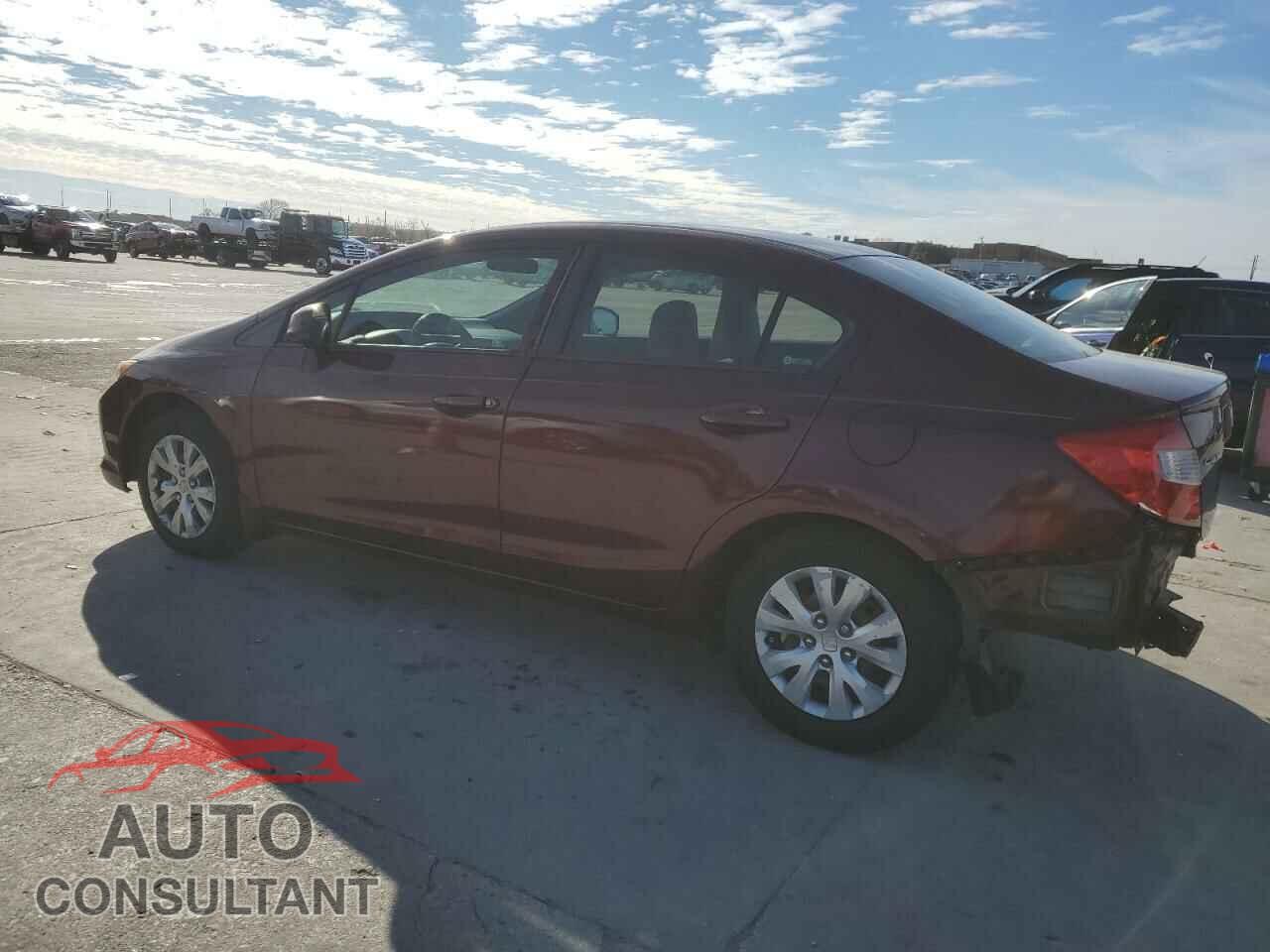 HONDA CIVIC 2012 - 2HGFB2F53CH537336
