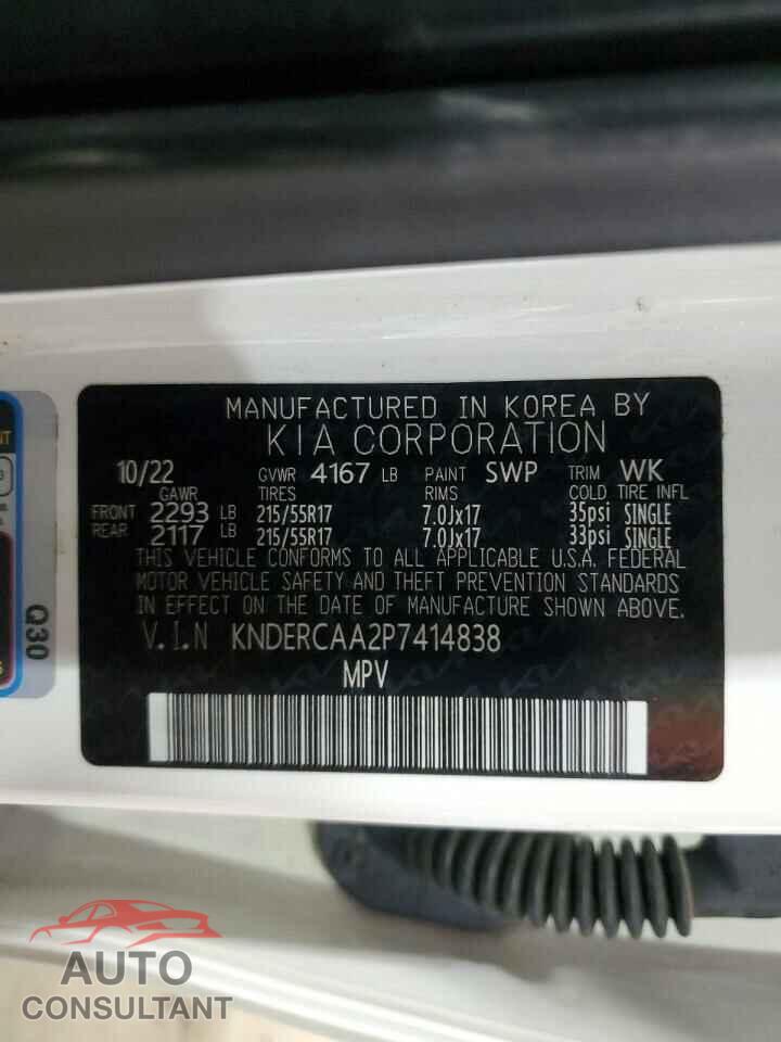 KIA SELTOS 2023 - KNDERCAA2P7414838