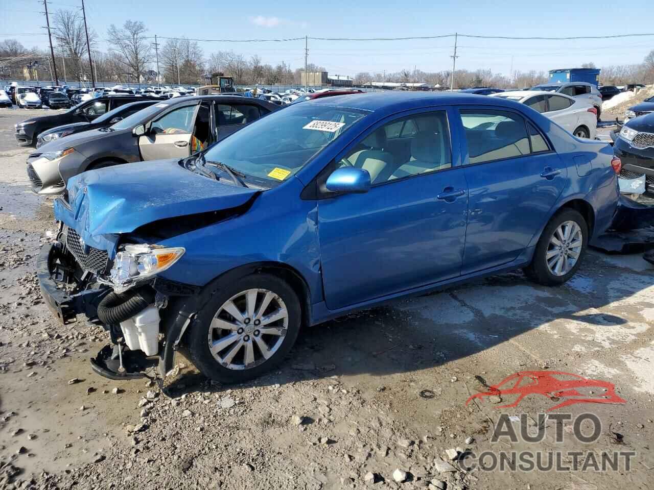 TOYOTA COROLLA 2009 - 2T1BU40E09C021837