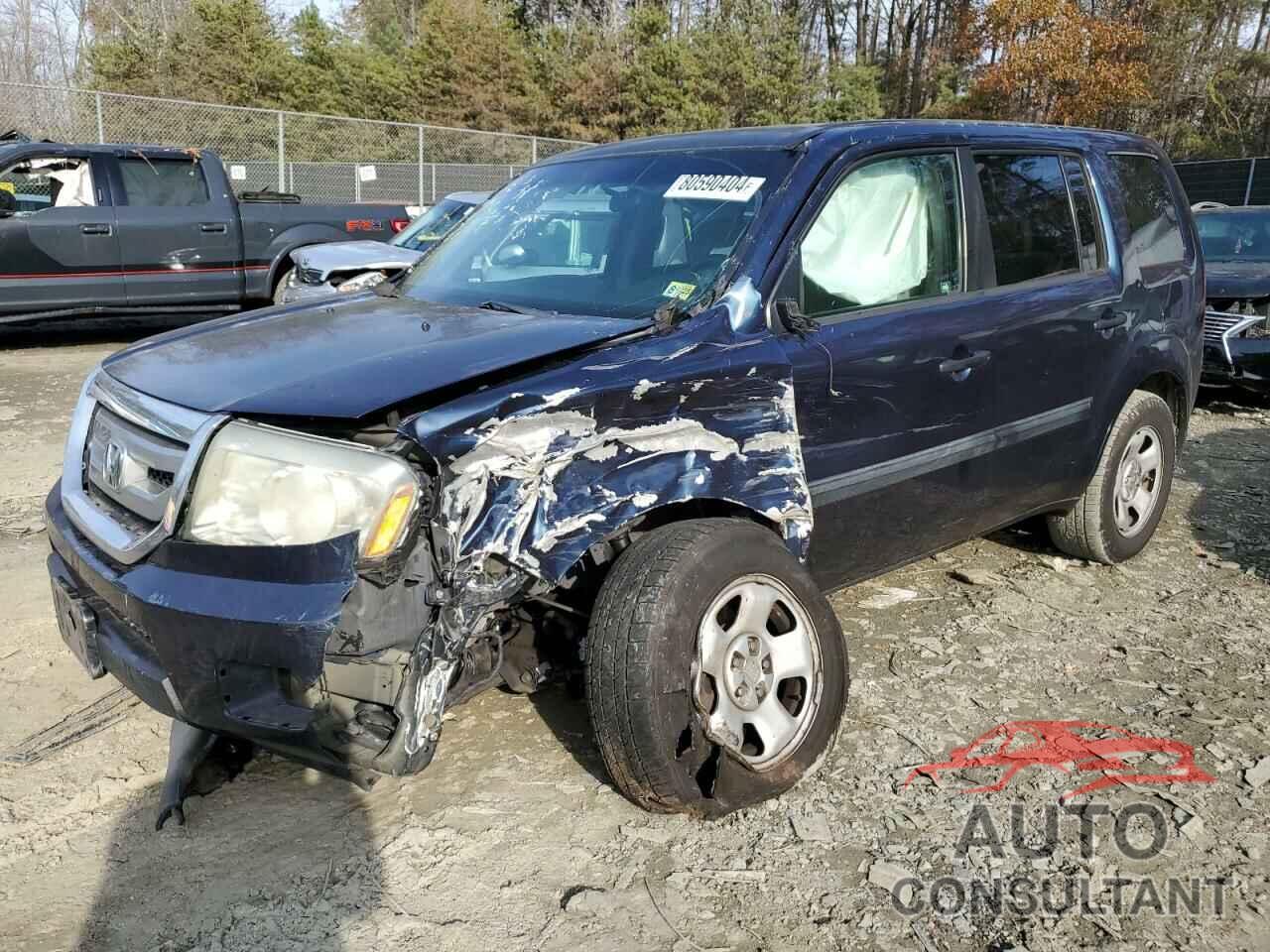 HONDA PILOT 2011 - 5FNYF4H28BB097306