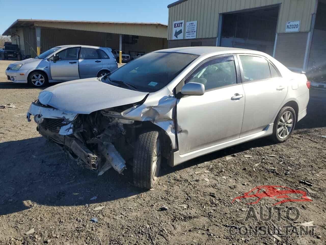 TOYOTA COROLLA 2009 - 1NXBU40E09Z118261