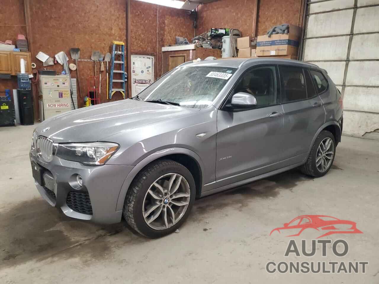 BMW X3 2016 - 5UXWX9C53G0D92176