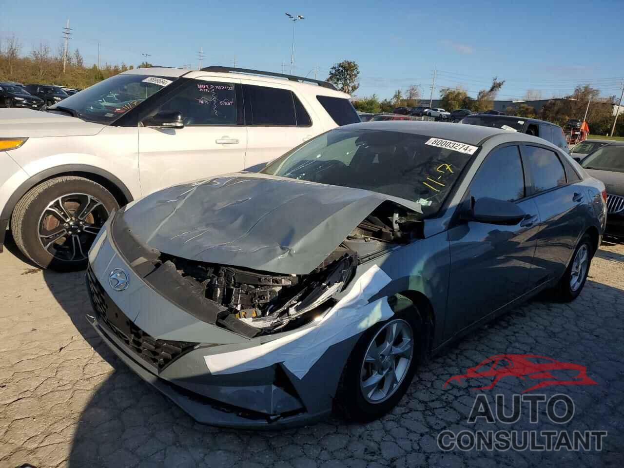 HYUNDAI ELANTRA 2021 - KMHLL4AG3MU146006