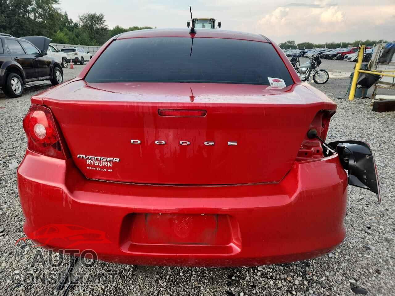 DODGE AVENGER 2013 - 1C3CDZAB6DN566277