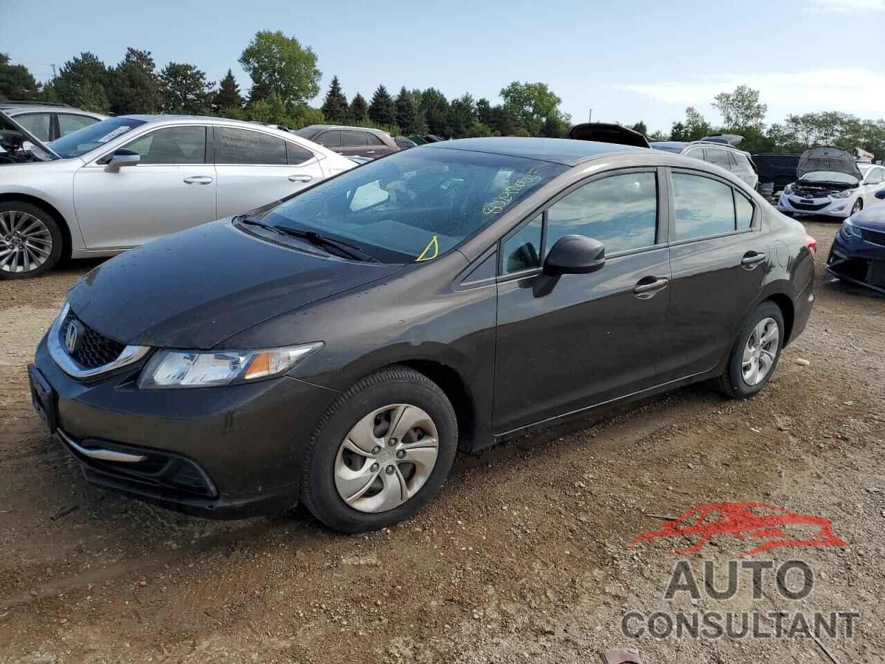 HONDA CIVIC 2013 - 2HGFB2F57DH593538