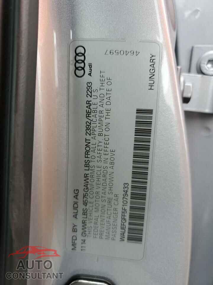 AUDI A3 2015 - WAUEFGFF5F1079433