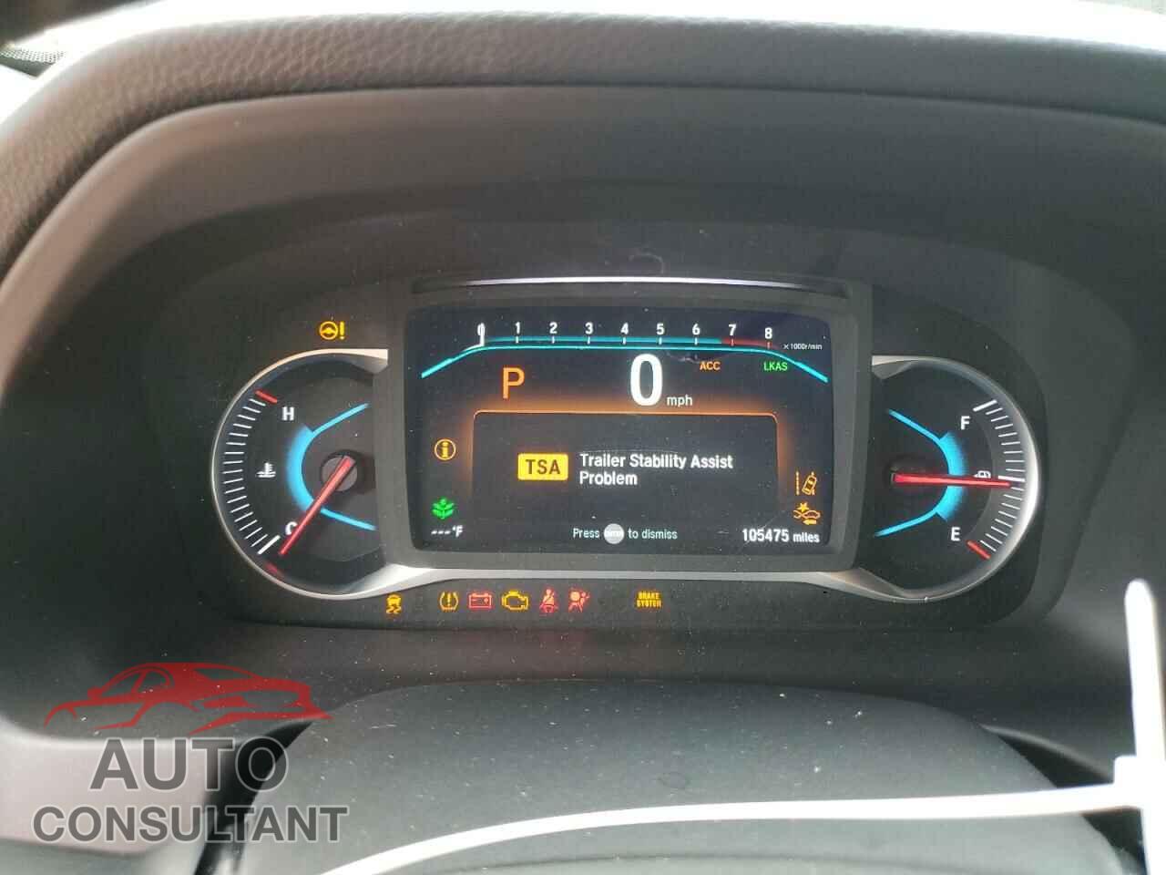 HONDA PILOT 2019 - 5FNYF5H43KB007793