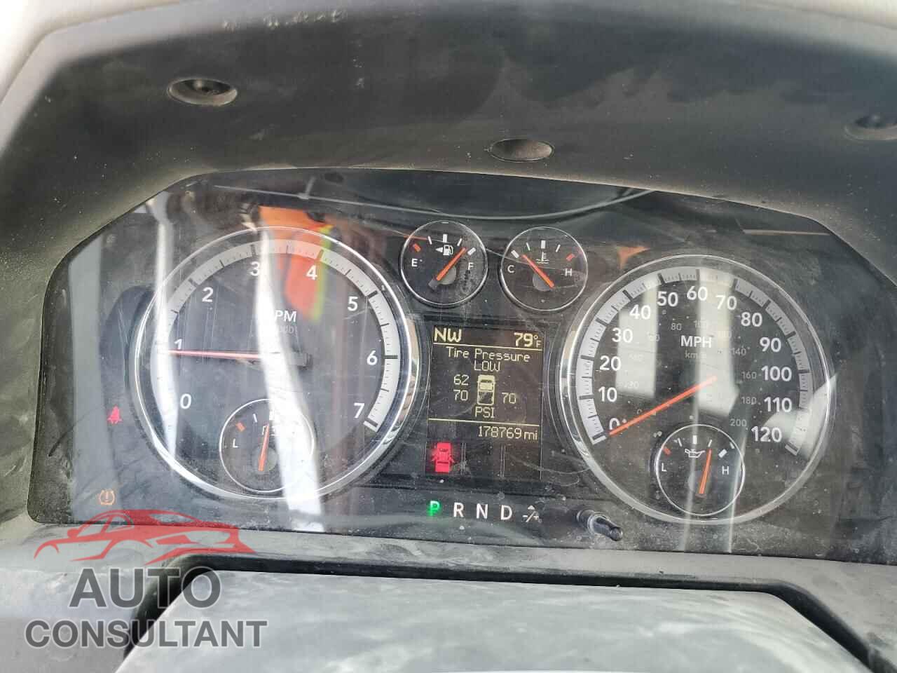 DODGE RAM 2500 2012 - 3C6TD5JTXCG211298