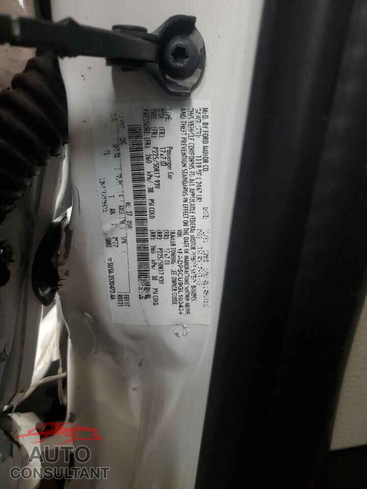 FORD CMAX 2016 - 1FADP5CU9GL103439