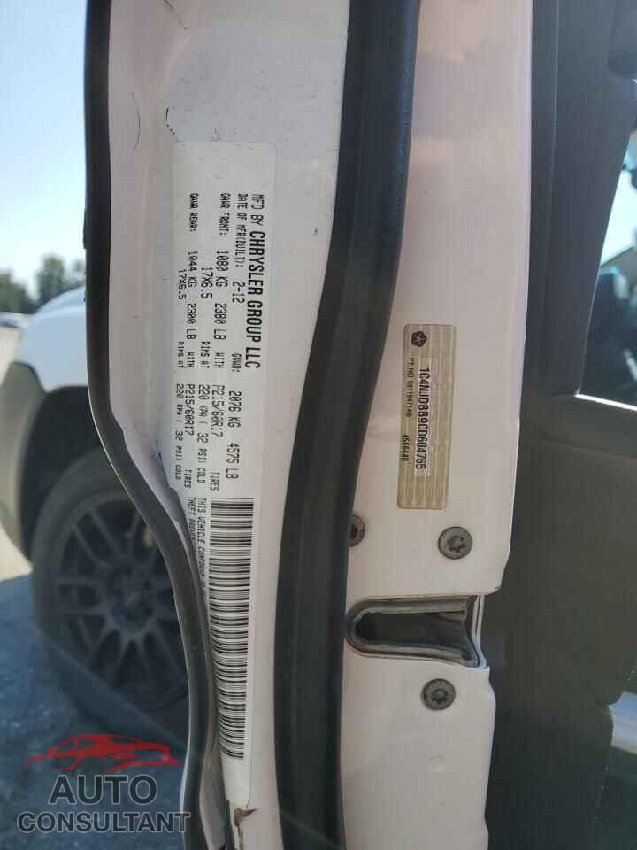 JEEP COMPASS 2012 - 1C4NJDBB9CD604765