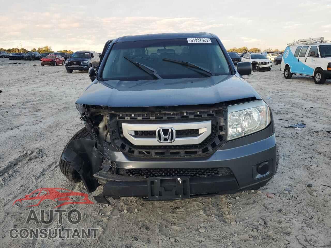 HONDA PILOT 2011 - 5FNYF4H25BB100405